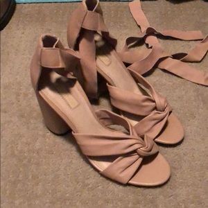 Top shop nude-pink heels